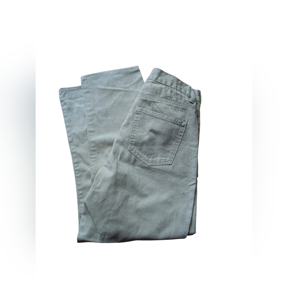 Shinestar Olive Green Denim Jeans